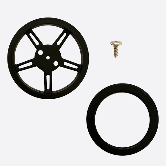 連続回転サーボモーター用タイヤ